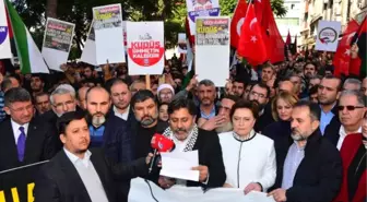 Adana'da 'Kudüs' Protestosu