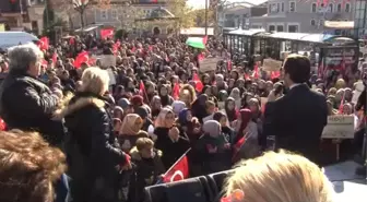 Beykoz'da 'Kudüs' Protestosu