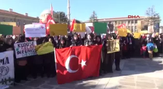 Eskişehir'de Kudüs Protestosu