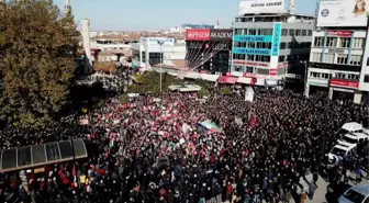 Malatya'da Kudüs Protestosu