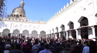 Mısır'daki Ezher Camisi'nde 'Kudüs'e Destek Eylemi'