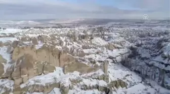 Turistler 'Beyaz Kapadokya'Ya Hayran Kalıyor