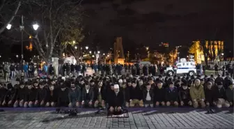 Ayasofya Meydanı'nda 'Kudüs' Protestosu