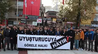 Görele'de 'Uyuşturucuya Hayır' Yürüyüşü Düzenlendi