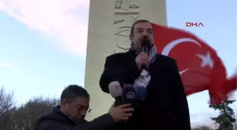 Sultan Ahmet Camii Önünde 'Kudüs' Protestosu