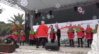 Antalya Alanya'da Noel Pazarı Kuruldu