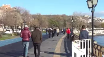 Yağmur Sonrası Açan Güneş Vatandaşları Sokağa Döktü