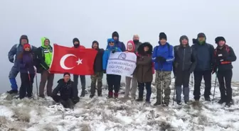 Afdos Üyeleri Ahır Dağları'na Zirve Yaptı