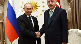 Cumhurbaşkanı Erdoğan Putin'i Kabul Etti