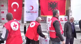 Türk Kızılayından Arnavutluk'taki Selzedelere Yardım - Frushe