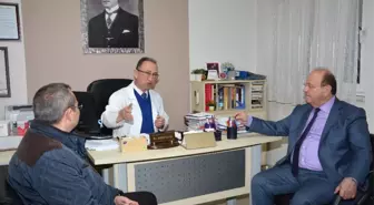 Başkan Özakcan 7 Nolu Sağlık Ocağı'nı Ziyaret Etti