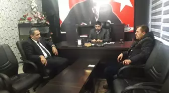 İl Genel Meclis Başkanı Erdoğan Agad Başkanı Aslan ile Bir Araya Geldi