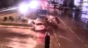 Tokat'ta Kavşaklarda Meydana Gelen Kazalar Mobese'ye Yansıdı