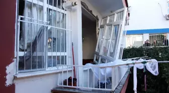 Tüp Patlayan Ev Savaş Alanına Döndü: 1 Yaralı