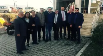 AK Parti İlçe Başkanı Acar Mazbatasını Aldı