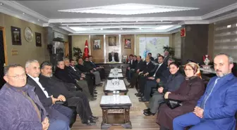 AK Parti Merkez İlçe Yönetiminden Başkan Memiş'e Ziyaret