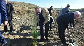 Tekirdağ'da Örnek Ağaçlandırma