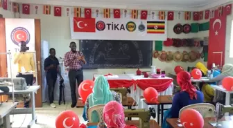 Tika ve Sena Vakfı Ugan'da 4. Dikiş Nakış Kursunu Açtı