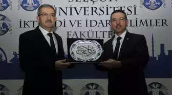 Sayıştay Başkanı Baş, Selçuk Üniversitesinde