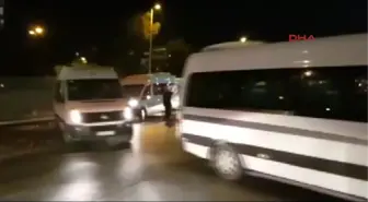 Servis Şoförlerinden 'Kudüs' Eylemi