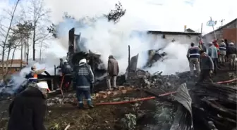 Annenin Komşuya Gittiği Sırada Çıkan Yangında 3 Çocuk Öldü