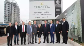 Irak'ın Ankara Büyükelçisi Mersin'de Capital Ticaret Merkezi'ni Ziyaret Etti