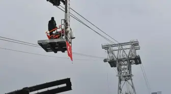 Karadeniz'in En Uzun Mesafeli Teleferik Projesinde Sona Gelindi