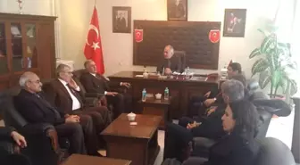 AK Parti Heyetinden Başkan Özen'e Ziyaret