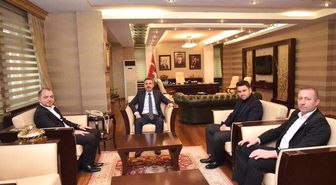 AK Parti İl Başkanı Karabıyık'tan Ağrı Valisi Elban'a Ziyaret