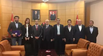 Başkan Karaman'dan MHP Genel Başkanı Bahçeli'ye Ziyaret