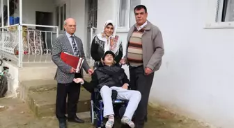 Başkan Özakcan'dan 12 Yaşındaki Yusuf'a Özel Hediye