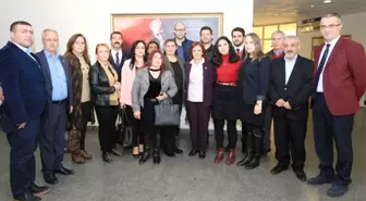 Efeler CHP Yönetiminden Başkan Çerçioğlu'na Ziyaret