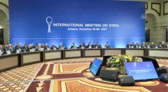 Suriye Konulu 8. Astana Toplantısı Sona Erdi