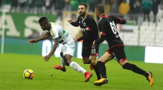 Bursaspor, Evinde Gençlerbirliği'ni Geçemedi: 1-1