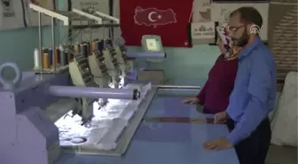 Kosgeb Desteğiyle Makineli Nakışa Başladı