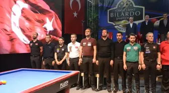 Türkiye 3 Bant Bilardo Şampiyonası Başladı