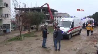 Denizli Beton Pompası İnşaata Devrildi, 1 Kişi Öldü