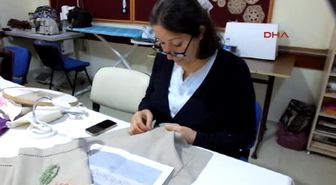 Balıkesir 90 Yıllık Suzeni Nakışına Yeni Desenlerle Hayat Veriyorlar