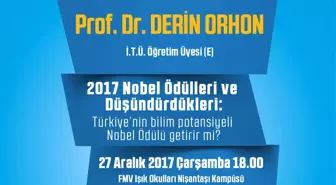 Fmv Kültür Konferansları'nın Aralık Ayı Konuğu Prof.Dr. Derin Orhon