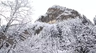 Sümela Manastırı Beyaza Büründü