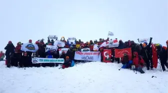 Kadına Şiddete Tepki İçin Hasandağı'na Zirve Tırmanışı