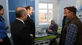 Vali Ali Hamza Pehlivan Sağlık Kurumlarında İncelemelerde Bulundu