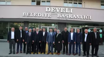 AK Parti Başkan Yardımcısı İlyas Şeker Develi'yi Ziyaret Etti