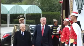 Cumhurbaşkanı Erdoğan Tunus'ta