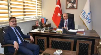 Genel Müdür Başa, Kaymakam Yüzer'i Ağırladı