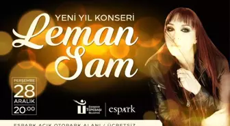 Leman Sam Eskişehir'e Geliyor