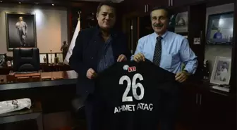 Halil Ünal'dan Ahmet Ataç'a Ziyaret