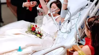 Hasta Yatağında Hayaline Kavuşup Gelinlik Giydi, 18 Saat Sonra Öldü