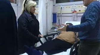 Aldoğan, Tedavi Gören Hastaların Yeni Yılını Kutladı