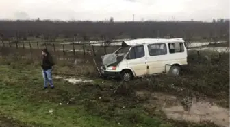 Hasta Ziyaretine Giderken Kaza Yaptılar: 8 Yaralı